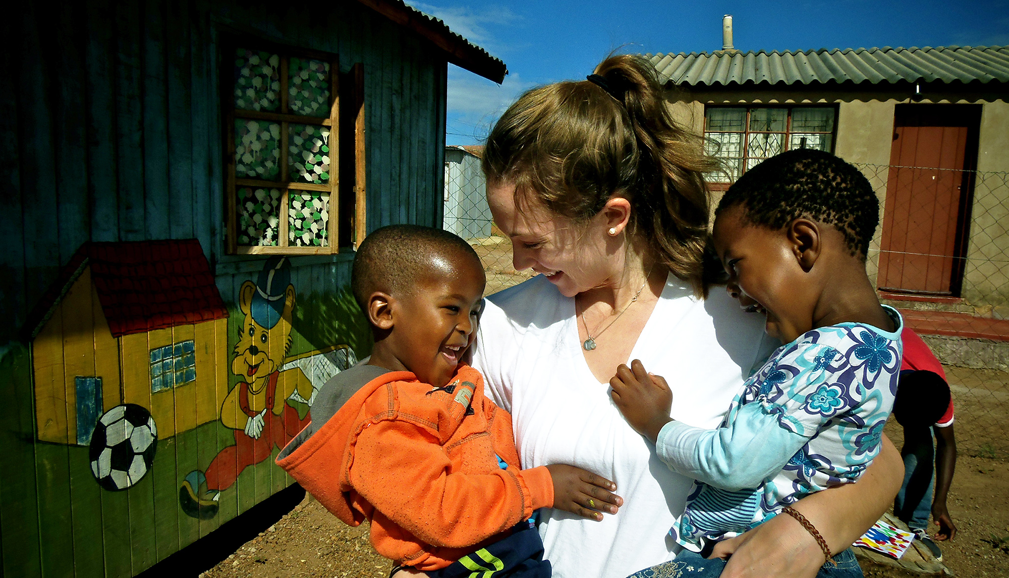 Study Abroad student in S. Africa
