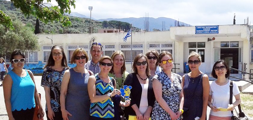 HDFS faculty and grad students in Greece