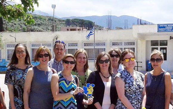 HDFS faculty and grad students in Greece