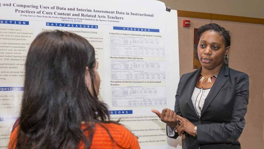 CEHD student displays research