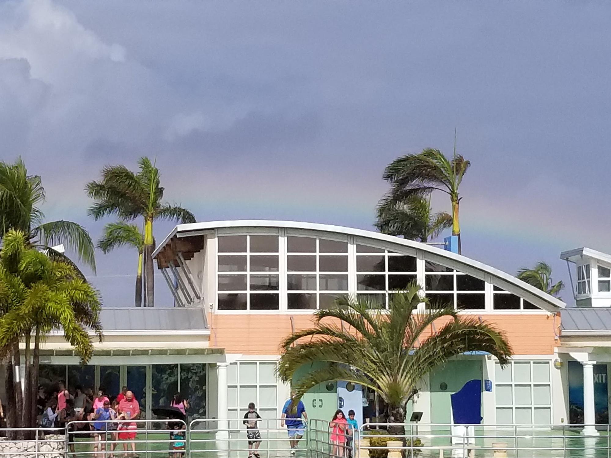 Rainbow at the Cayman Islands