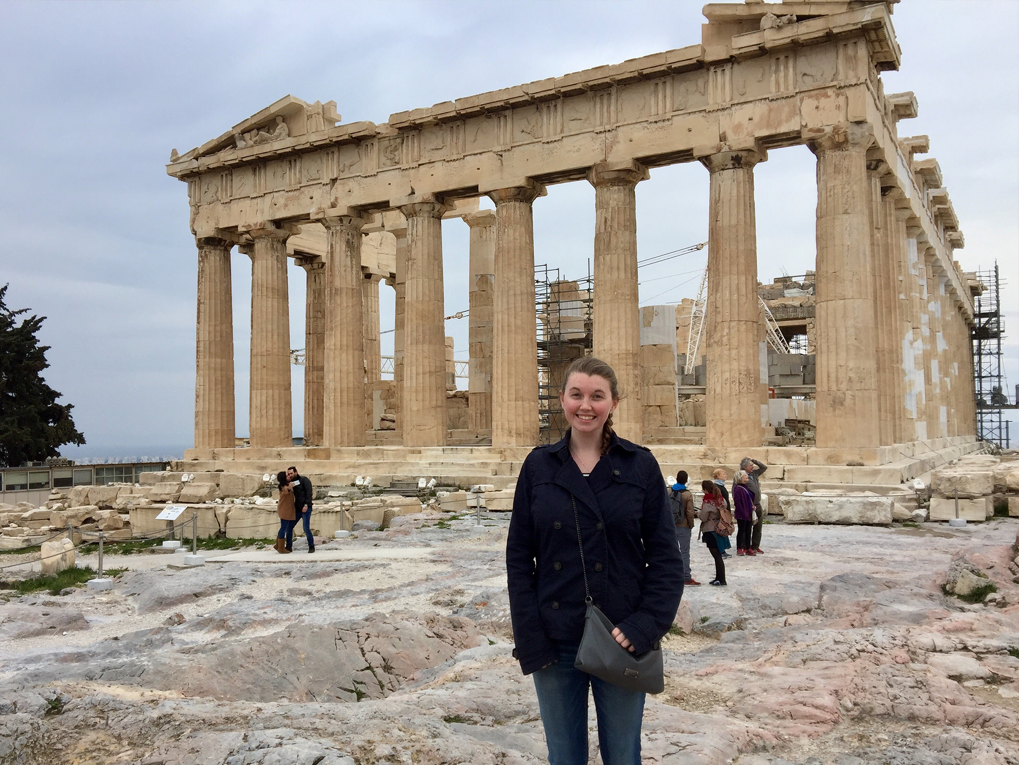 CEHD student in Greece