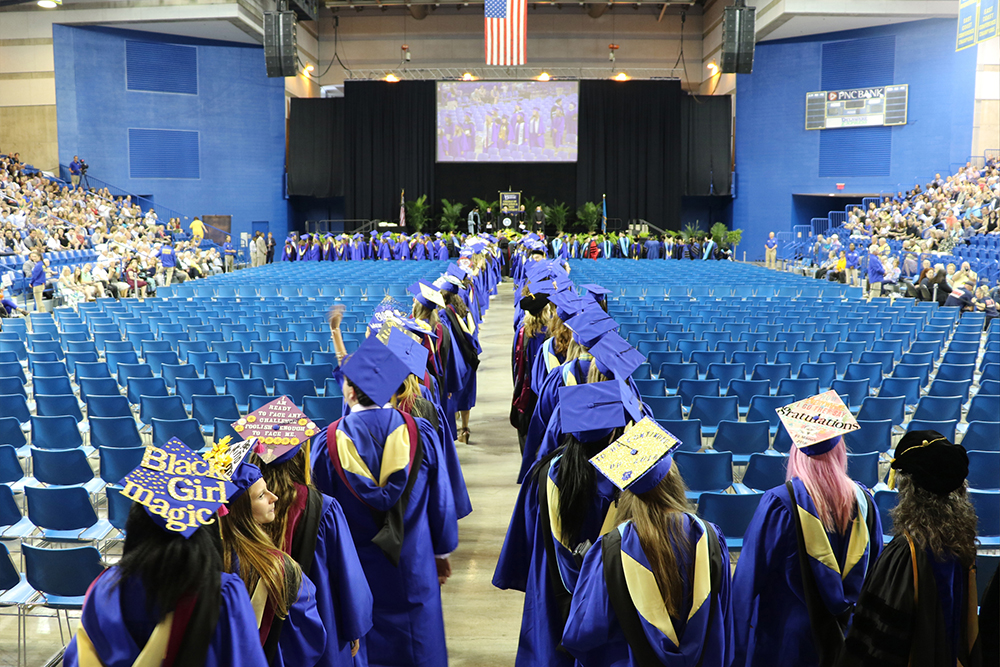 2018 Convocation processional