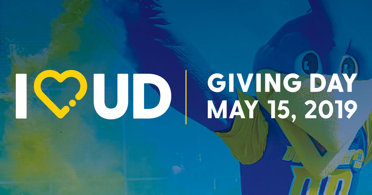 I Heart UD Giving Day on May 15, 2019