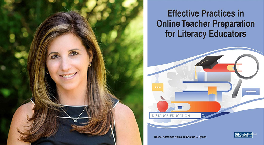 Rachel Karchmer-Klein, associate professor in the School of Education (SOE) at the University of Delaware, where she has pioneered the development of high quality online instruction.
