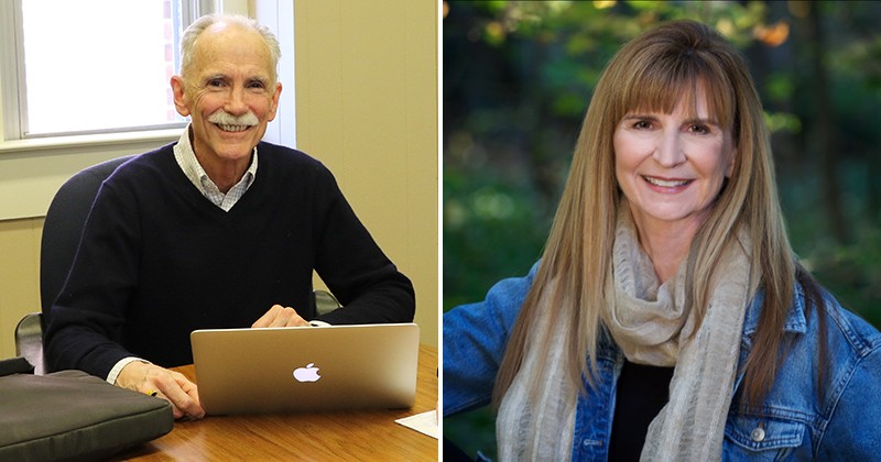 University of Delaware School of Education Professors Charles A. MacArthur (left) and Nancy C. Jordan (right)