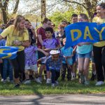 students, staff and faculty in UD’s College of Education and Human Development helped organize ACES Day, which stands for All Children Exercise Simultaneously