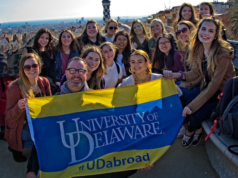 Bill Lewis has been named the 2020 UD Study Abroad Faculty of the Year for his annual School of Education program to Barcelona, Spain.