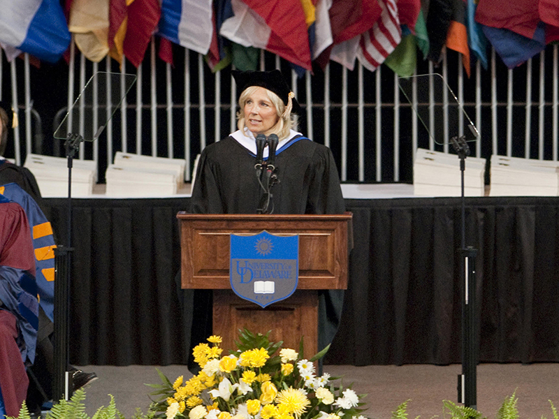 In support of Ed.D. alumna, Jill Biden | University Delaware