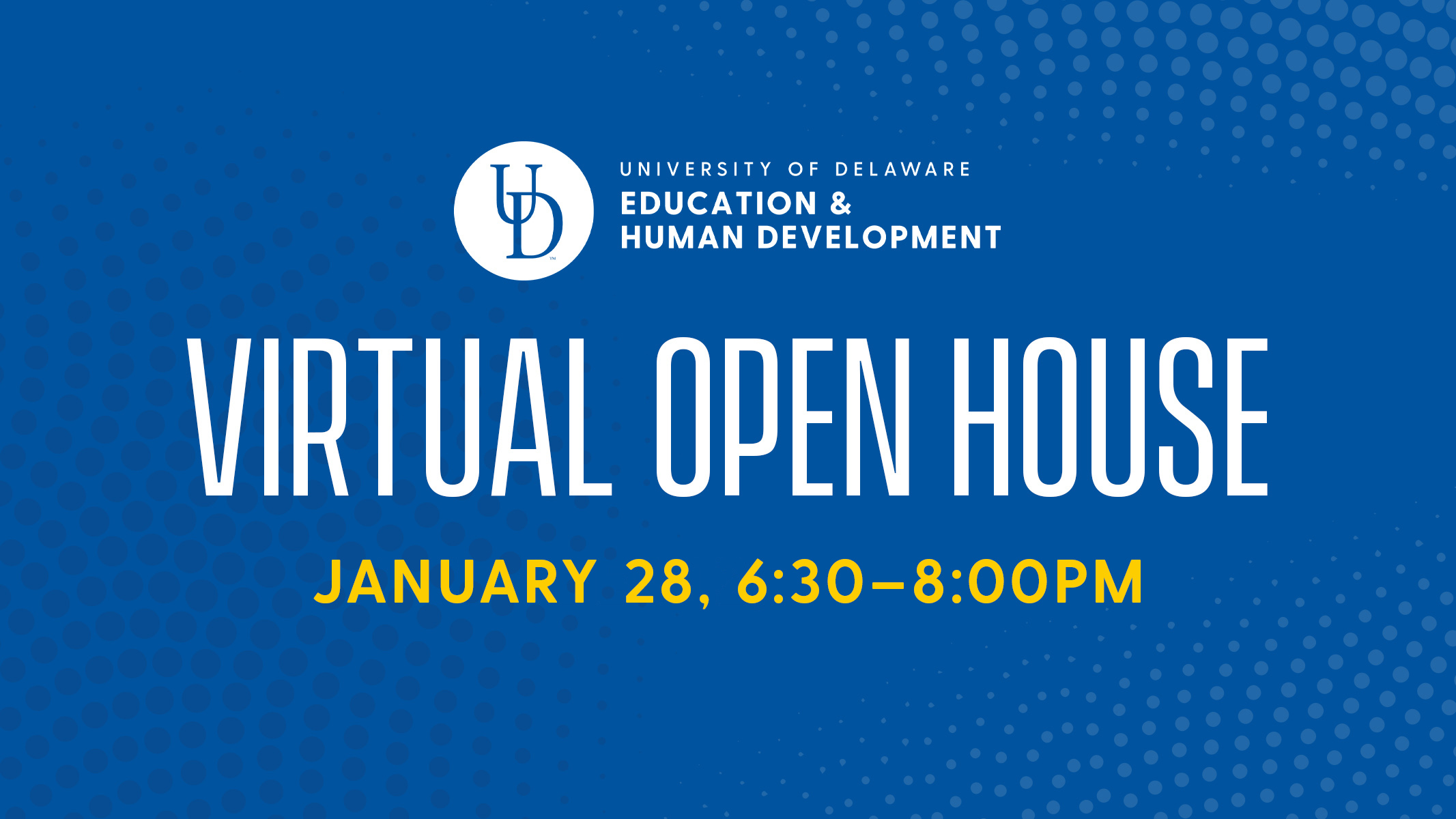Virtual Open House on January 28, 2021