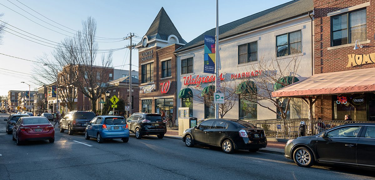 Main Street in Newark, Delaware