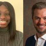 Rachel Antwi and Bryan VanGronigen