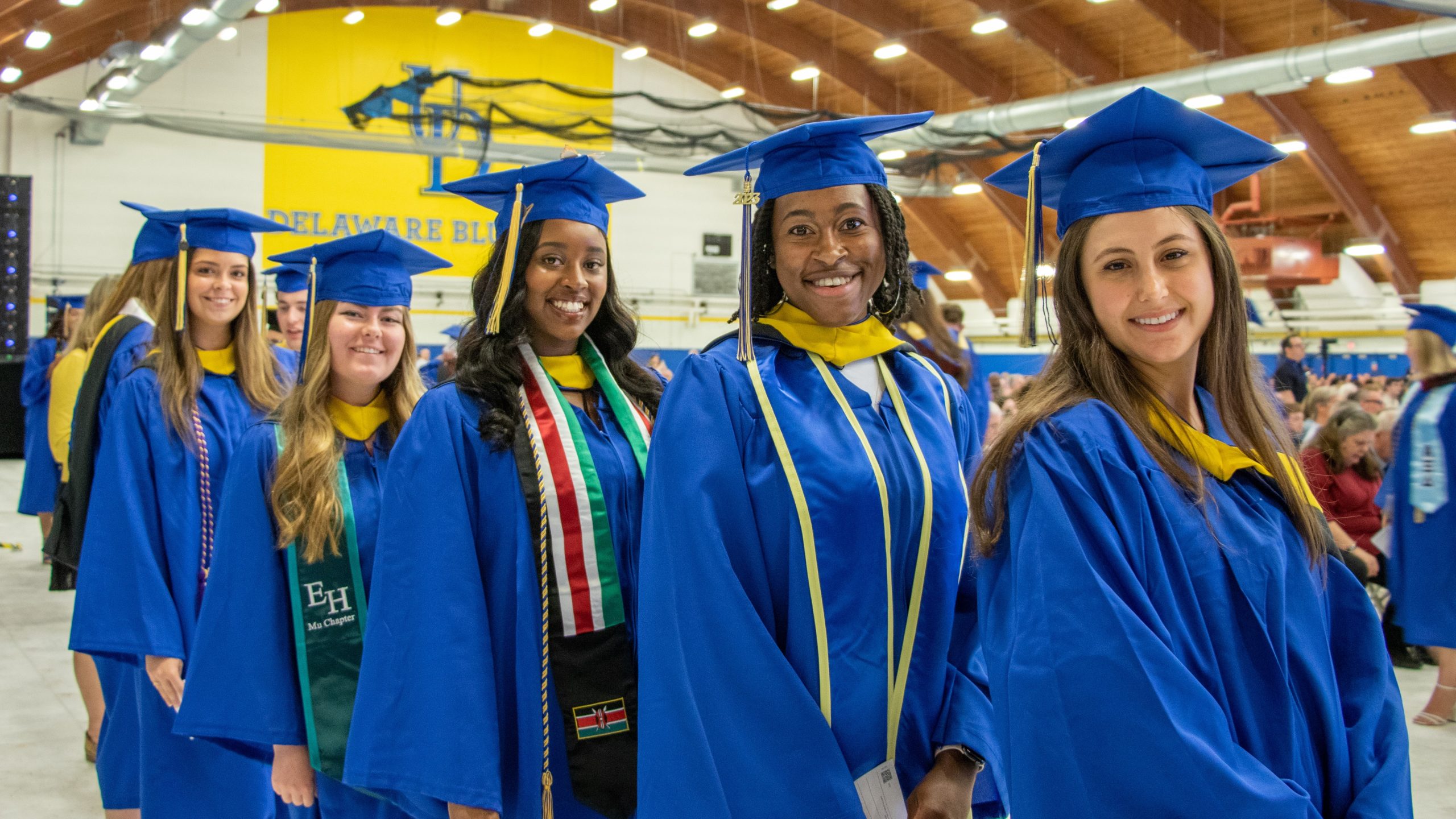 group of CEHD graduates at convocation