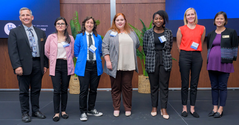 group of graduate students from spark symposium