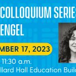 Colloquium Speaker Mimi Engel