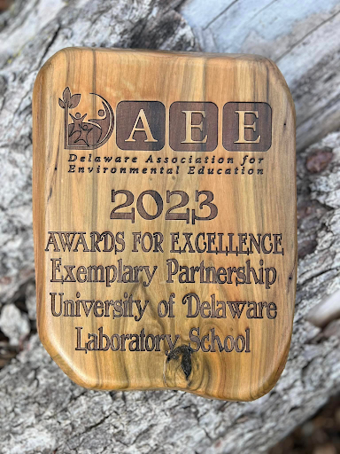 DAEE Award presented to the Lab School.