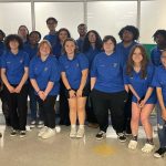 Twenty-six juniors and seniors served as mathematics tutors in the Peers Educating Every Rider program at Caesar Rodney High School.
