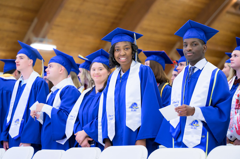 Graduating students in UD’s Career and Life Studies Certificate program, housed in the College of Education and Human Development’s (CEHD) Center for Disabilities Studies, attend CEHD’s 2024 Convocation ceremony.