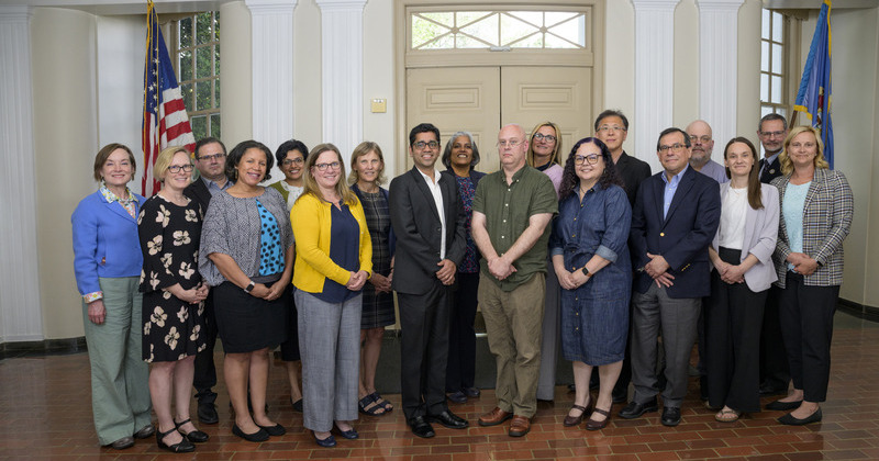 The Presidential Academic Leadership group consists of 16 participants with the Provost, Vice Provost for Faculty Affairs and the Associate Provost for Faculty Development.