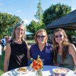 CEHD faculty and staff enjoy a college-wide barbeque in August 2025.