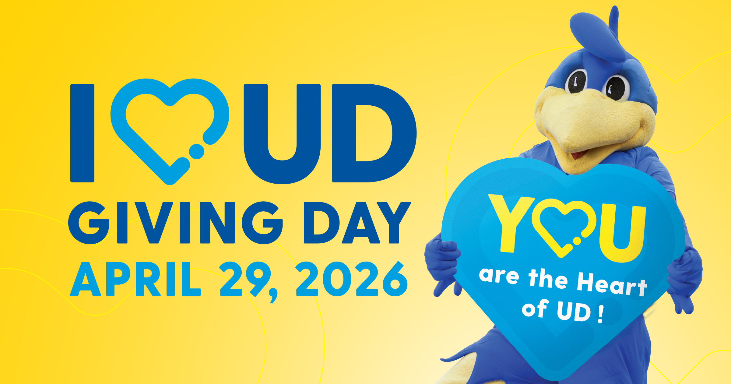 I Heart UD Giving Day April 29, 2026