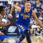 University of Delaware women’s basketball alumna Elena Delle Donne will be inducted into the Naismith Basketball Hall of Fame as a member of the Class of 2026. She will be the first Fightin’ Blue Hen to be inducted into the Naismith Basketball Hall of Fame.