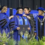 Stephanie Kuntz-McAllister, Graduate Student Government president, was thrilled with all the opportunities she had at UD.