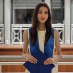 Antonia Vázquez, a finance major in the Alfred Lerner College of Business and Economics, is UD's youngest Class of 2026 graduate.